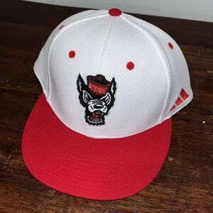 Big Melon NC North Carolina State Wolfpack Sewn mesh baseball fitted cap 7 7/8